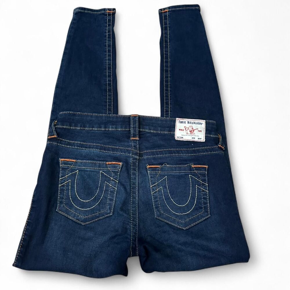 True-religion Women's Navy and Blue Jeans